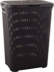CURVER Coș pentru rufe STYLE RATTAN 60 l maro CURVER (189206) - efistore - 173,99 RON