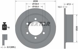 TEXTAR Disc frana TEXTAR 92138500 (92138500)
