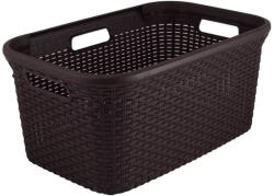 CURVER Coș de rufe Style, maro închis, 45 L 187493 (443859) - efistore - 122,99 RON