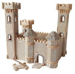 Wooden Toy / Wck JUCĂRIE DIN LEMN, Puzzle 3D WCK Castel
