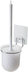 Compactor Perie WC autoadezivă de perete Compactor Bestlock Magic, sistem fără găurire, crom