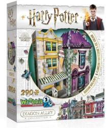 Wrebbit Puzzle 3D Wrebbit 3D puzzle Harry Potter: Madam Malkin și Gelateria lui Florea 290 piese