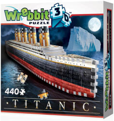 Wrebbit Puzzle 3D Wrebbit 3D puzzle Titanic 440 piese