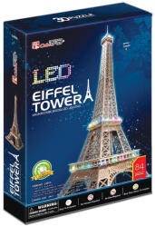 CubicFun Puzzle 3D cu lumini Turnul Eiffel, 84 piese - efistore - 289,99 RON