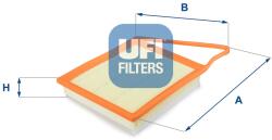 UFI Filtru aer UFI 30.645. 00 (30.645.00)