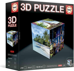 Educa Puzzle 3D cub Călătorii 216 piese