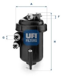 UFI filtru combustibil UFI 55.127. 00 (55.127.00) - automobilus