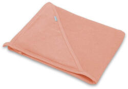 NEW BABY Prosop de baie luxos pentru copii, cu glugă, New Baby Comfortably 80x80 cm, roz Prosop