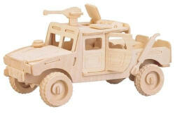 Wooden Toy / Wck WOODEN TOY , WCK 3D puzzle Jeep de luptă
