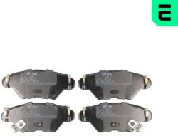 OPTIMAL set placute frana, frana disc OPTIMAL BP-12081 (BP-12081)