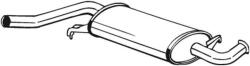 BOSAL Toba esapamet intermediara BOSAL 105-971 (105-971)