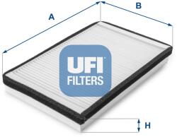 UFI Filtru, aer habitaclu UFI 53.033. 00 (53.033.00)