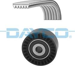 DAYCO Set curea transmisie cu caneluri DAYCO KPV286 (KPV286)