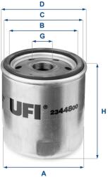 UFI Filtru ulei UFI 23.448. 00 (23.448.00)