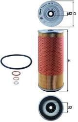 MAHLE Filtru ulei MAHLE OX 75D (OX 75D)