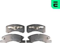 OPTIMAL set placute frana, frana disc OPTIMAL BP-12524 (BP-12524)