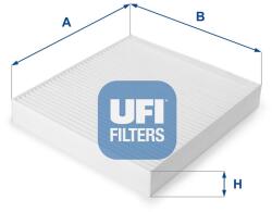 UFI Filtru, aer habitaclu UFI 53.115. 00 (53.115.00)