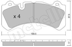 METELLI set placute frana, frana disc METELLI 22-1328-0 (22-1328-0)