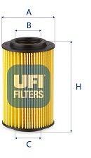 UFI Filtru ulei UFI 25.054. 00 (25.054.00)