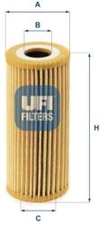 UFI Filtru ulei UFI 25.067. 00 (25.067.00)