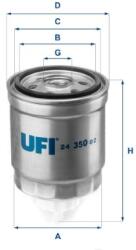 UFI filtru combustibil UFI 24.350. 02 (24.350.02)
