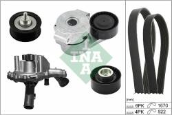 Schaeffler INA Pompa apa + Set curea transmisie cu caneluri Schaeffler INA 529 0301 30 (529 0301 30)