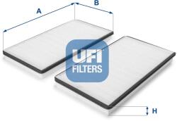 UFI Filtru, aer habitaclu UFI 53.228. 00 (53.228.00)