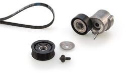 GATES Set curea transmisie cu caneluri GATES Micro-V® UNIQUE FIT K016PK1345XS (K016PK1345XS)