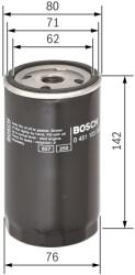 Bosch Filtru ulei BOSCH 0 451 103 092 (0 451 103 092) - automobilus