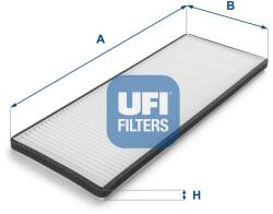 UFI Filtru, aer habitaclu UFI 53.015. 00 (53.015.00)