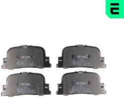 OPTIMAL set placute frana, frana disc OPTIMAL BP-12207 (BP-12207)