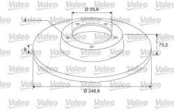 VALEO Disc frana VALEO COATED 675412 (675412)
