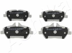 ASHIKA set placute frana, frana disc ASHIKA 50-00-0108 (50-00-0108)