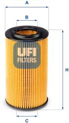 UFI Filtru ulei UFI 25.072. 00 (25.072.00)