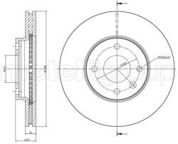 METELLI Disc frana METELLI 23-1465C (23-1465C)