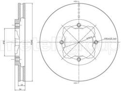 METELLI Disc frana METELLI 23-0360 (23-0360)
