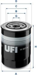 UFI Filtru ulei UFI 23.237. 00 (23.237.00)