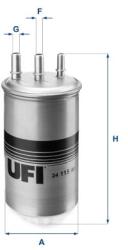 UFI filtru combustibil UFI 24.115. 00 (24.115.00)