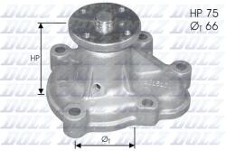DOLZ Pompă de apă, răcire motor DOLZ O133 (O133)