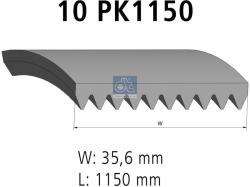 Diesel Technic Curea transmisie cu caneluri DIESEL TECHNIC 2.15414 (2.15414)