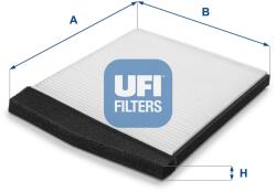 UFI Filtru, aer habitaclu UFI 53.091. 00 (53.091.00)