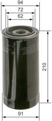 Bosch Filtru ulei BOSCH F 026 407 234 (F 026 407 234) - automobilus