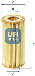UFI Filtru ulei UFI 25.040. 00 (25.040.00)
