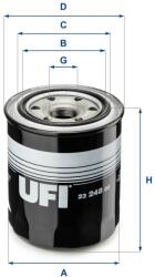 UFI Filtru ulei UFI 23.248. 00 (23.248.00) - automobilus