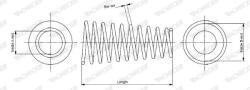 MONROE Arc spiral MONROE SPRINGS SP2210 (SP2210)