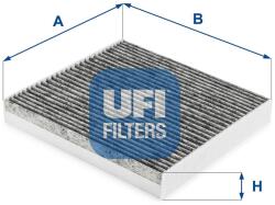 UFI Filtru, aer habitaclu UFI 54.266. 00 (54.266.00)