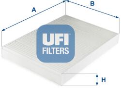 UFI Filtru, aer habitaclu UFI 53.314. 00 (53.314.00)
