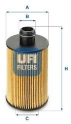 UFI Filtru ulei UFI 25.112. 00 (25.112.00)