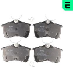 OPTIMAL set placute frana, frana disc OPTIMAL BP-10312 (BP-10312)