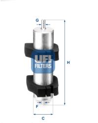 UFI filtru combustibil UFI 31.922. 00 (31.922.00)